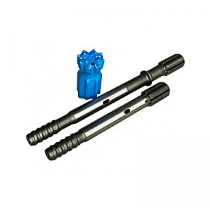 Drifting Tunneling and Bench Drilling Tools Thread Bit Rod Coupling Shank Adapter